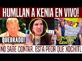 HUMILLAN A KENIA EN VIVO! MORENISTA LA HIZO TALCO. ALAZRAKI DEBE UNA FORTUNA