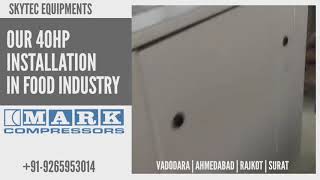 Screw Compressor For Food Processing Plant