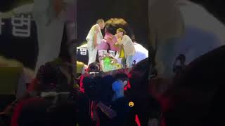 He Is So Energetic , Suga In Psy Concert Performing That That