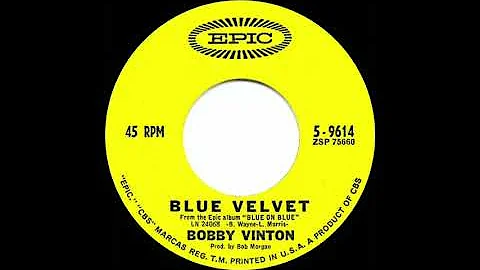 Bobby Vinton   Blue Velvet 1963