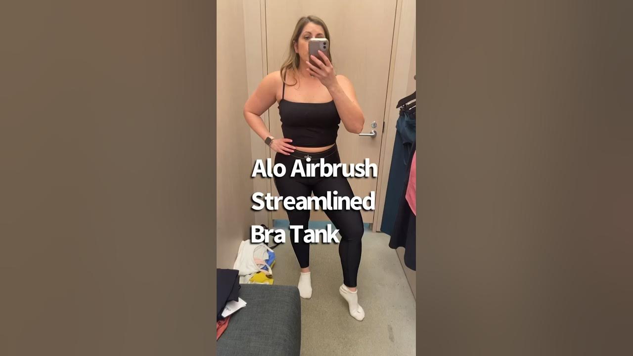 Alo Yoga Airbrush Streamline Bra Tank