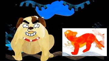 PLEXUS PARTICLES 12292023 EFFECT COMBO DOG & CAT SCENE - HICKORRY DICKORY DOCK VIDEO EFFECTS FX