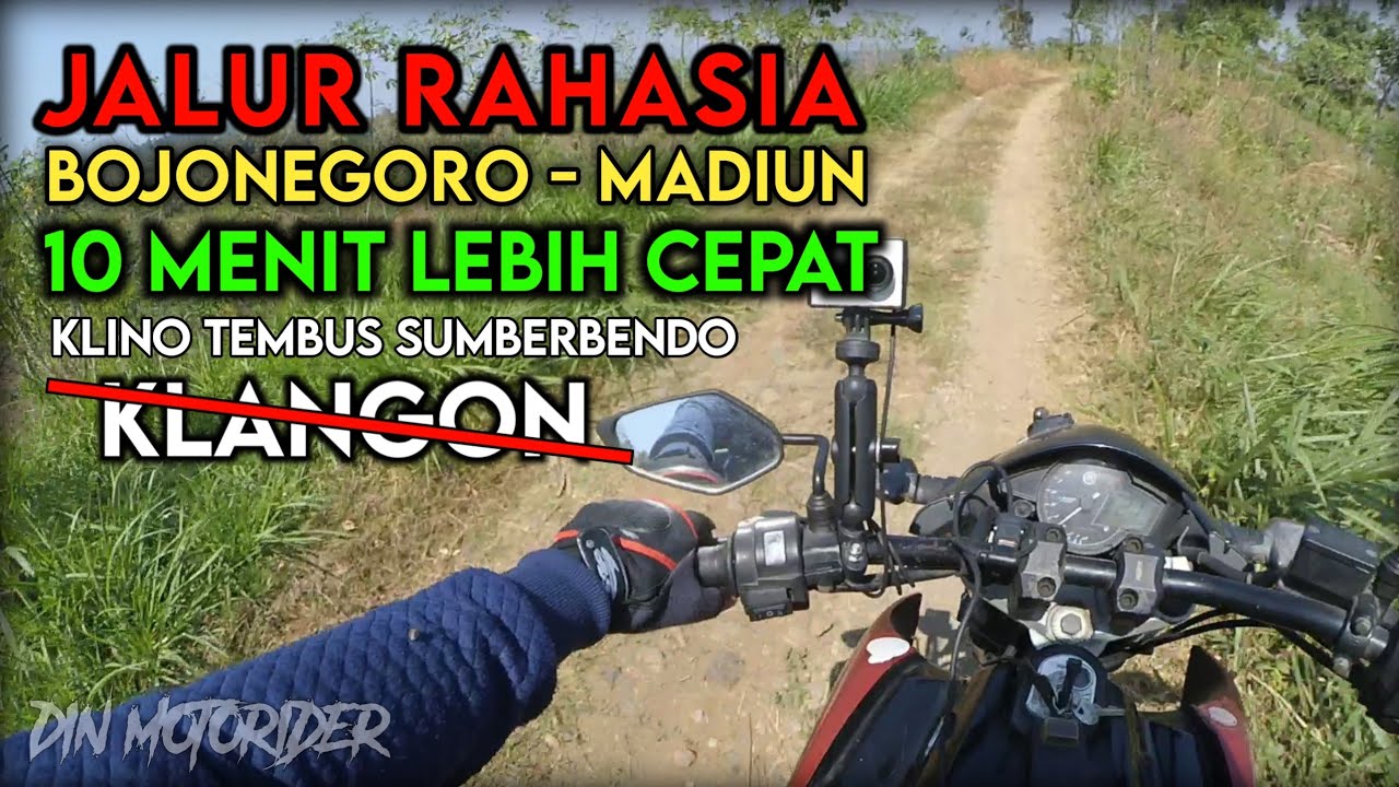 Jalur RAHASIA Bojonegoro - Madiun 🚵 Lewat Hutan, 10 Menit Lebih Cepat
