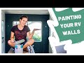 HOW TO PAINT RV WALLS