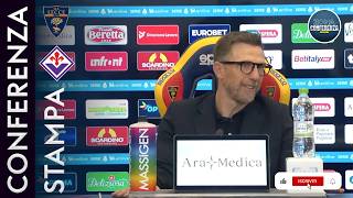Di Francesco Avremmo Meritato La Vittoria Post Lecce-Fiorentina