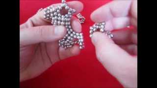 Curved decagon based cube