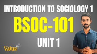 IGNOU | മലയാളം | INTRODUCTION TO SOCIOLOGY 1 | BSOC 101 | UNIT 1 |  THINKING SOCIOLOGICALLY