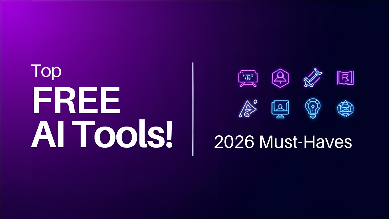 5 FREE AI Tools You Should Use Today (Full Beginner Tutorial)