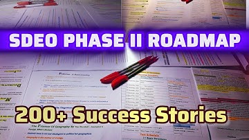 SDEO PERA Phase-II Complete Roadmap | GK & Essay Prep | Great Milestone 200+ Stories in a row 