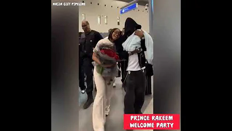 Juma Jux welcomes Priscilla, Rakeem home.#PriscillaOjo #JumaJux #BabyRakeem #FamilyGoals #Tanzania