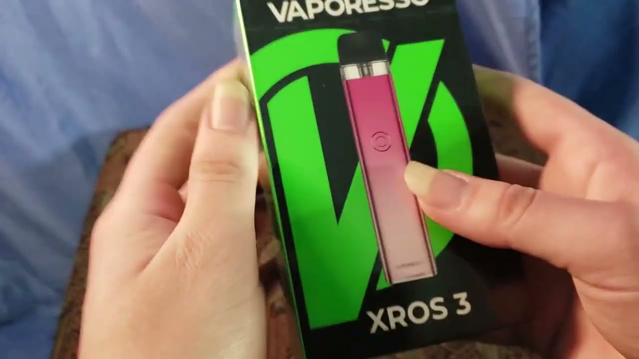 VAPORESSO XROS 3 - VAPE POD - UNBOXING e HANDS ON