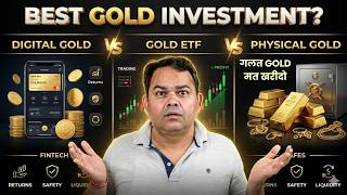 Digital Gold vs Gold ETF vs Physical Gold (Gold Vault)