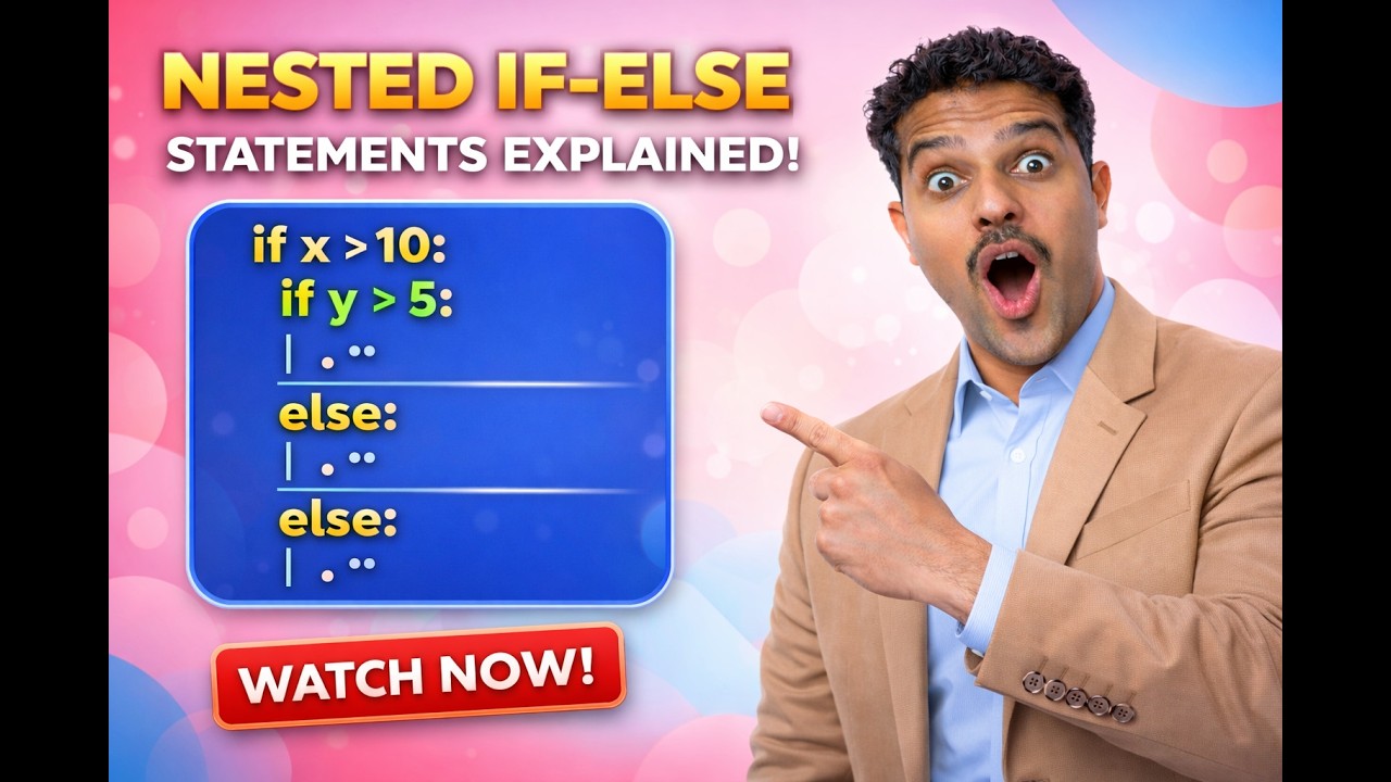 NESTED IF_ELSE|| SIMPLE PROGRAM COMPARISION THREE NUMBER - YouTube