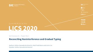 D6.C — Reconciling Noninterference and Gradual Typing