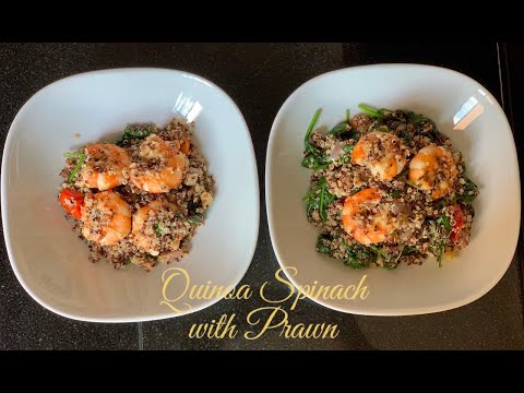 Shrimp Spinach Quinoa Recipe