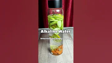 How to Make Alkaline Water at home #shorts #youtubeshorts #viral #trending #alkalinewater