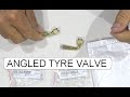 UNBOXING ANGLED TYRE VALVE 90 45 DEGREE