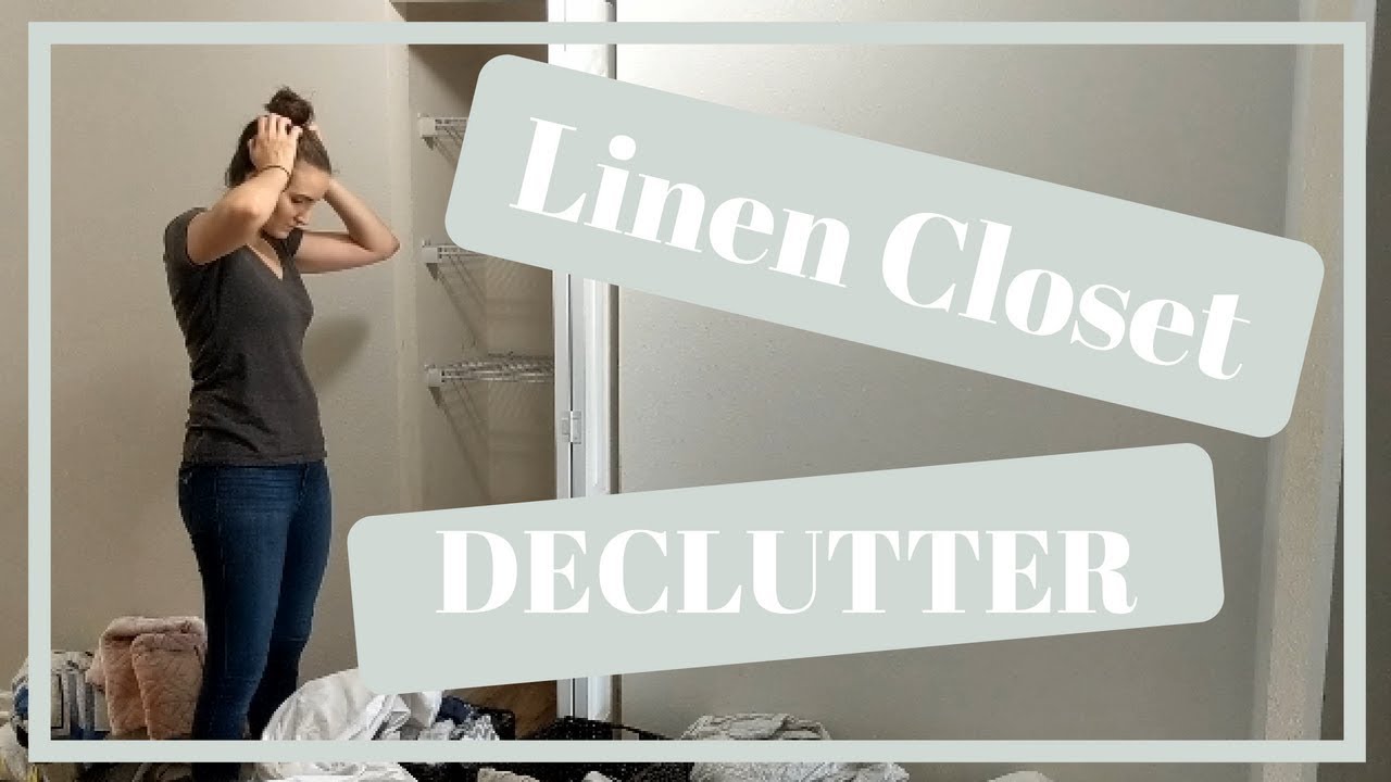 Linen Closet Organization and Declutter Speed Clean with Me Power Hour ...