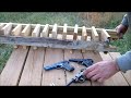 Handgun wood penetration test, .25acp vs .32axp vs .380acp vs 9mm Luger vs .45 Colt