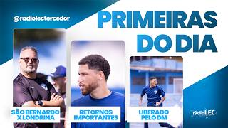 SÃO BERNARDO X LONDRINA | TRÊS TITULARES RETORNAM DE LESÃO - PRIMEIRAS DO DIA 09-09-26