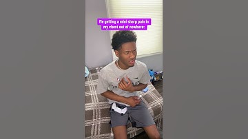 When you get a random sharp pain in your chest 😳