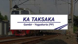 Announcement Welcome KA Taksaka - Gambir