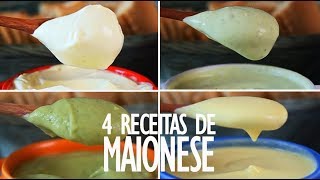 QUATRO RECEITAS DE MAIONESE CASEIRA – PARA VOCÊ ARRASAR NAS PREPARAÇÕES