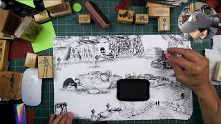 Stampscapes Live: Monster Map 3 (part 1)