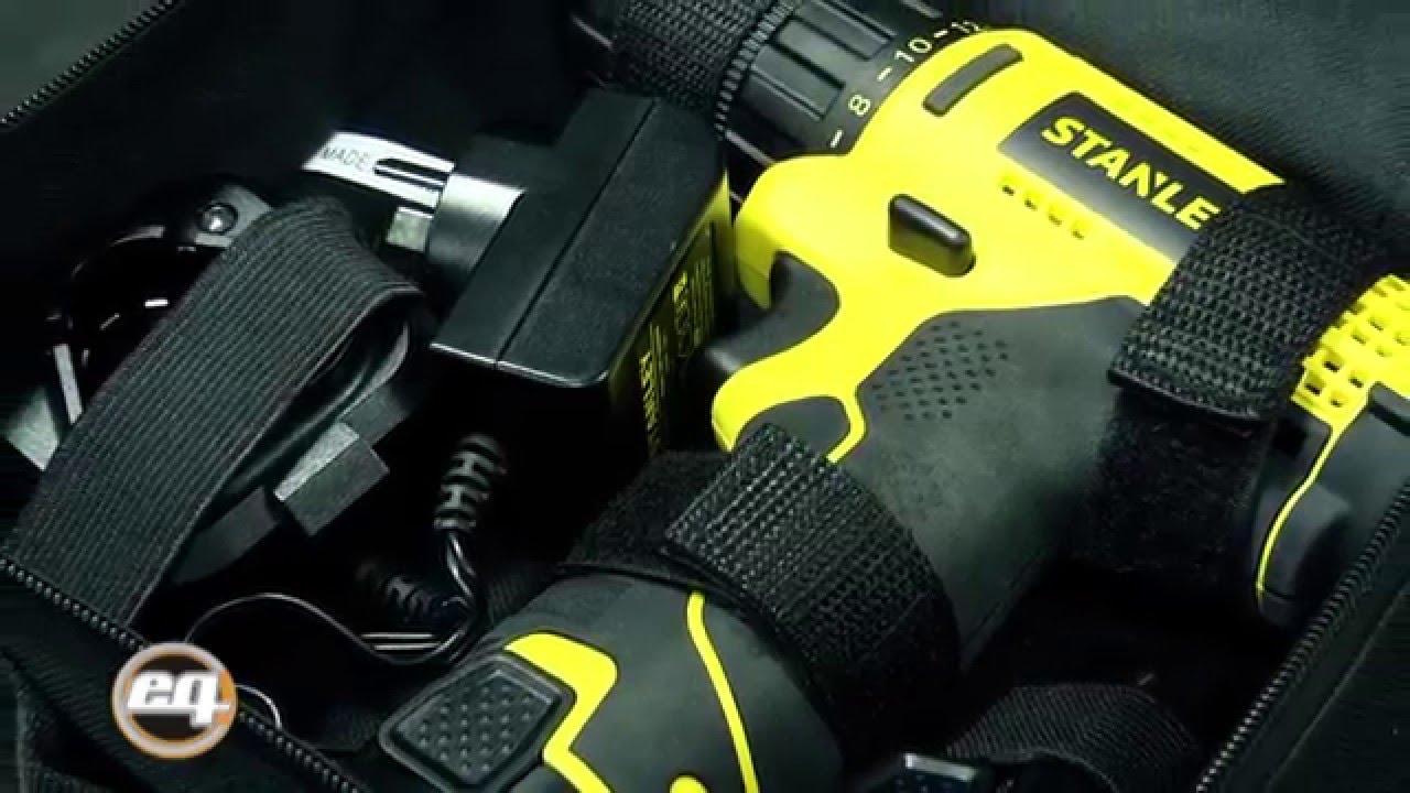 Stanley: taladro atornillador inalámbrico STDC012 - YouTube