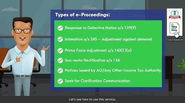 How to Use E-Proceedings Service on New Income Tax E-Filing Portal ? | TAXRUH