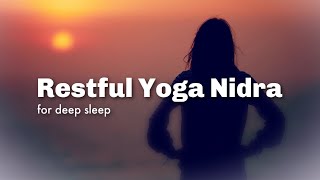 FALL ASLEEP WITH YOGA NIDRA :Guided Meditation for Deep Relaxation that Can Help You Fall Asleep screenshot 4