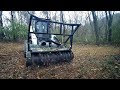 First Run - Bobcat T770 with Forestry Mulcher