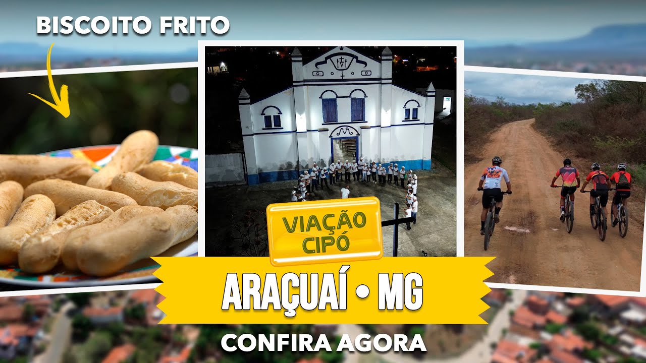 Araçuaí: PRECIOSIDADE do Vale do Jequitinhonha! | A Viação Cipó te conta tudo!