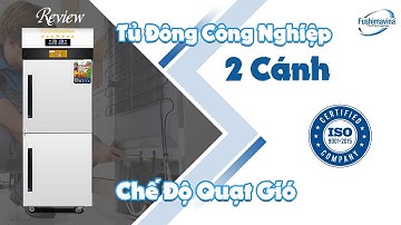 Tủ Đông Công Nghiệp 2 Cánh Fushimavina | Tủ Đông 2 Chế Độ Quạt Gió | FSM-TDQ500