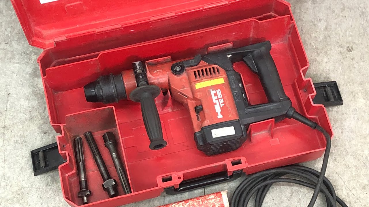 □HILTI ヒルティ 100V コンビハンマードリル TE55 ハンマドリル 