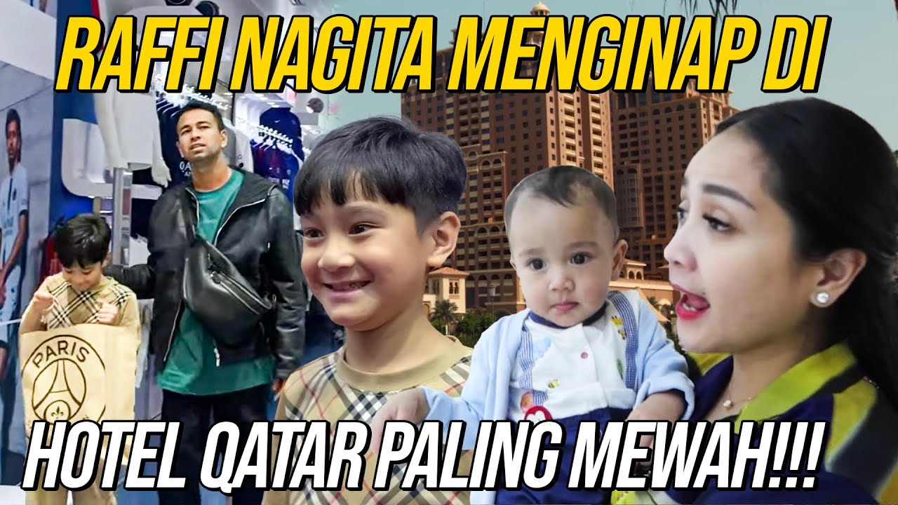 RAFFI RAFATHAR TERPISAH DI MALL!NAGITA CIPUNG MALAH ASIK JALAN2 NGE-MALL DI QATAR!#RansTheWorldQatar