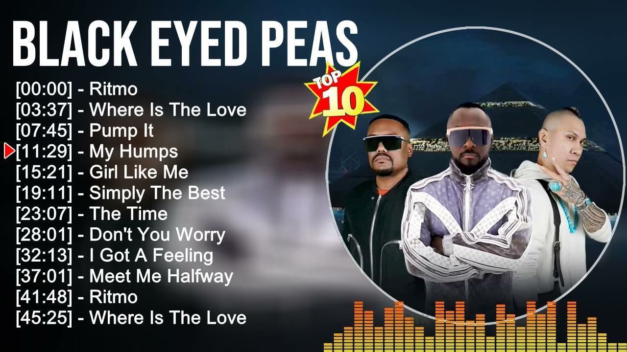B l a c k E y e d P e a s Greatest Hits Top 100 Artists Of All Time