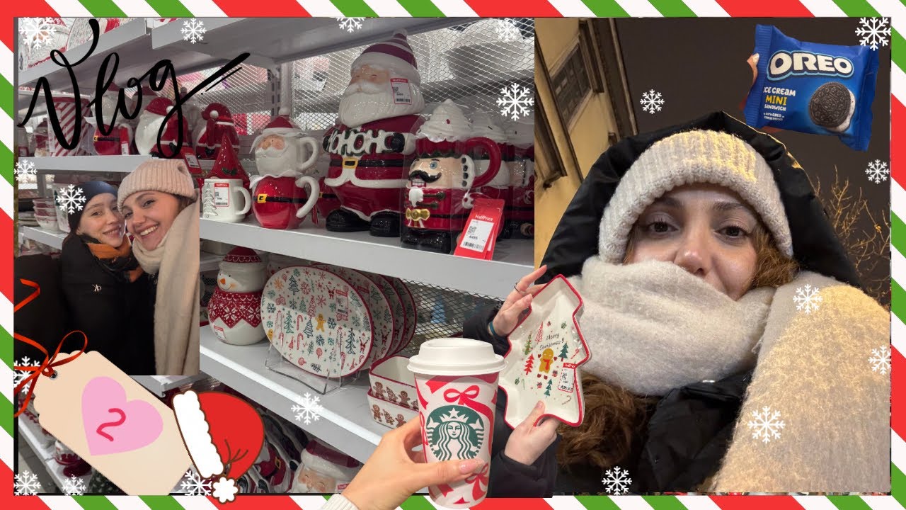 ADVENT CALENDARLARDAN NƏ ÇIXIR?🎁🎅YENİ İL QAB-QACAĞI☃️RƏFİQƏMLƏ COFFEE DATE☕️ DEKAVLOG 2🎈AYSELSHAH