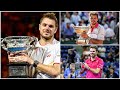 Stan Wawrinka - All 3 Grand Slam Championship Points (HD)