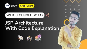 JSP Architecture with code explanation | Web Technology | AKTU