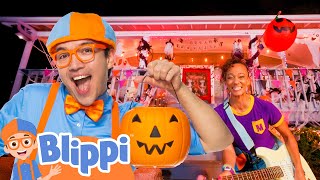 counting down to halloween blippi kids adventure exploration videos moonbug kids