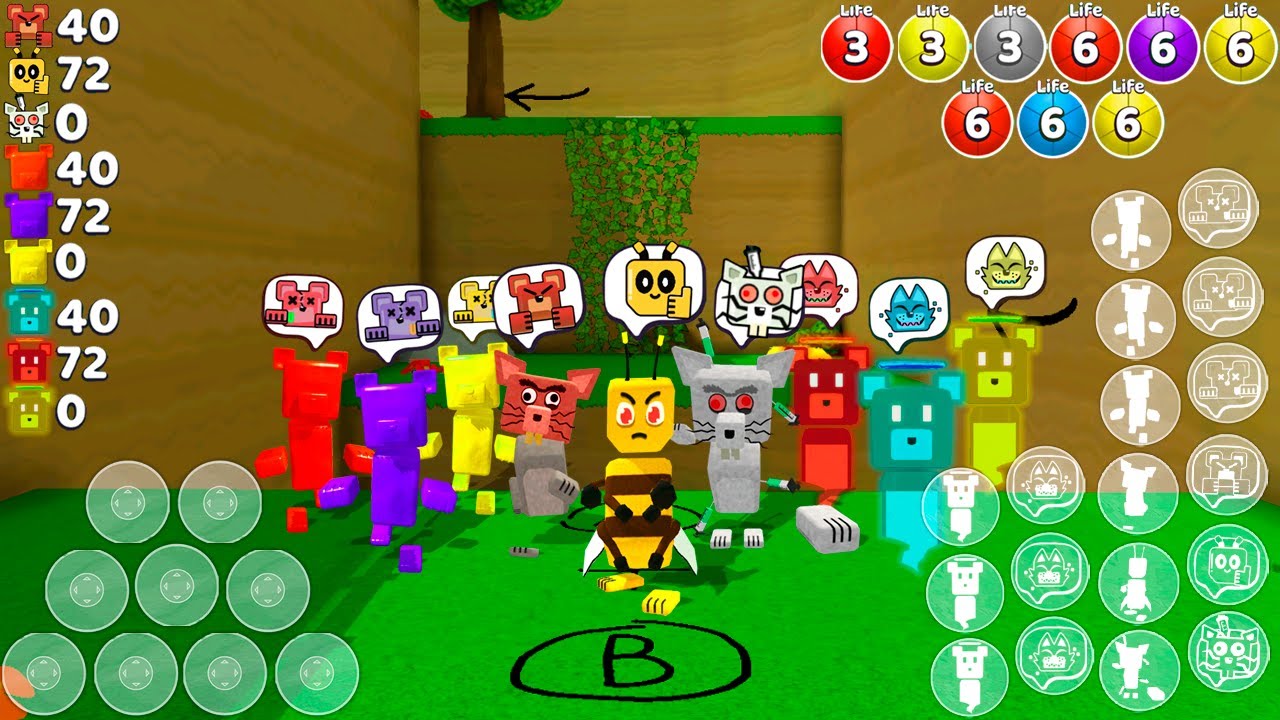 Cara Bermain Untuk Setiap Karakter! - Super Bear Adventure Gameplay Walkthrough