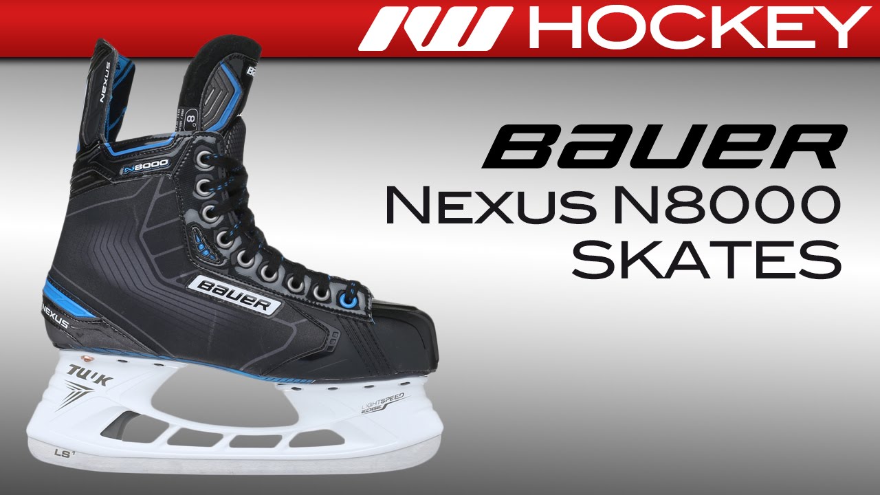 Bauer Nexus N8000 Skate Review - YouTube