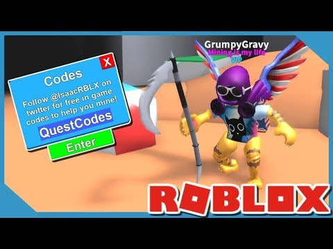New Exclusive Quest Codes In Roblox Mining Simulator Gravycatman Let S Play Index - mythical all rebirth token codes in mining simulator roblox