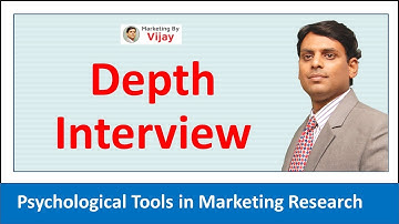 Depth Interview in Marketing Research I Psychological Tools I #Shorts I Dr. Vijay Prakash Anand