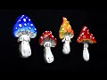 DIY Cement Mushrooms Wall Art - Creative D2H #96