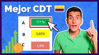 🤯 Encontré el Mejor CDT en Colombia | Con un CLIC 🖱️