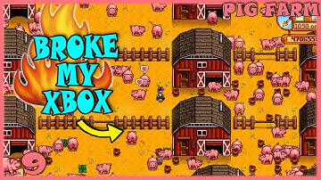 This Pig Farm may have broken my Xbox | Pig Farm Ep. 9 | Stardew Valley