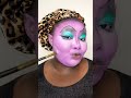 Black girl turns to ursula shorts disney makeup