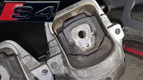 Audi B8 B8.5 S4 Motor mounts Engine mounts replacement